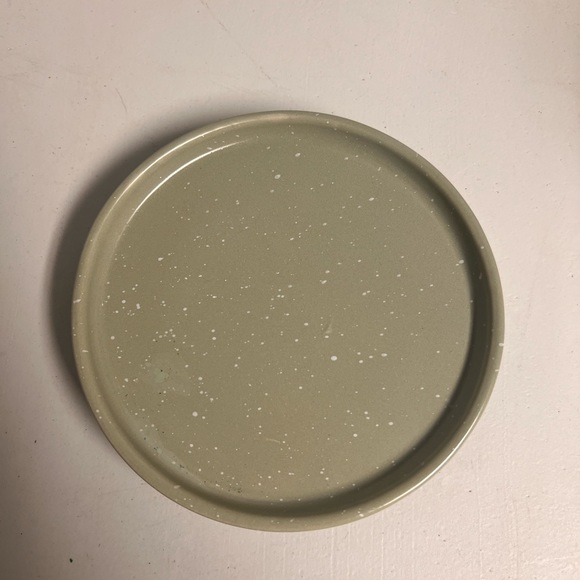 Sage green ceramic tray - Picture 4 of 7